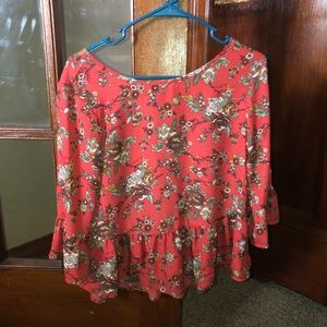 Floral blouse